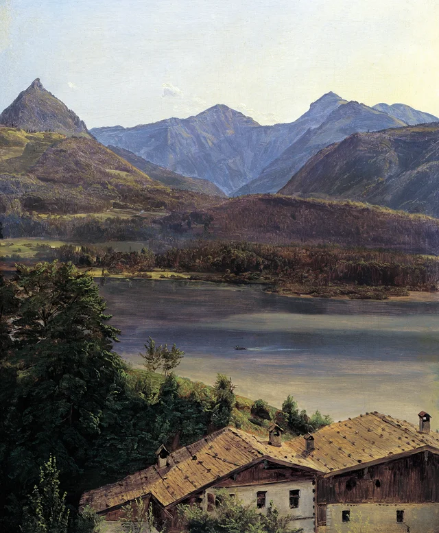 The Wolfgangsee, Ferdinand Georg Waldmüller