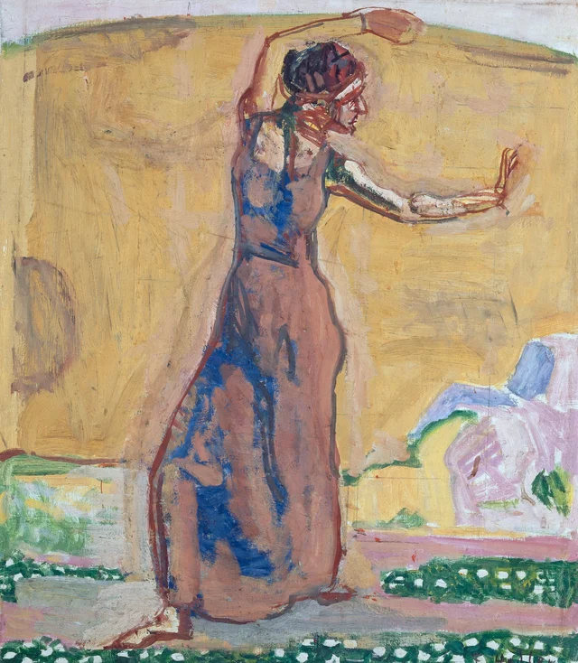 Mulher alegre, Ferdinand Hodler