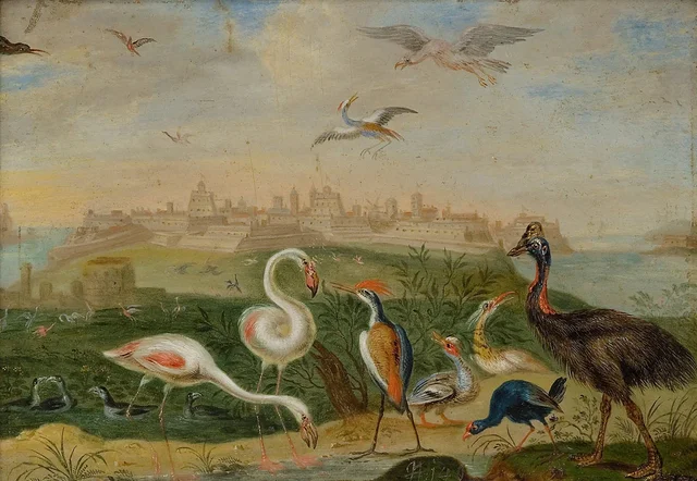 View of Malta, with scenes of animals
