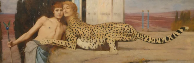 As Carícias, Fernand Khnopff