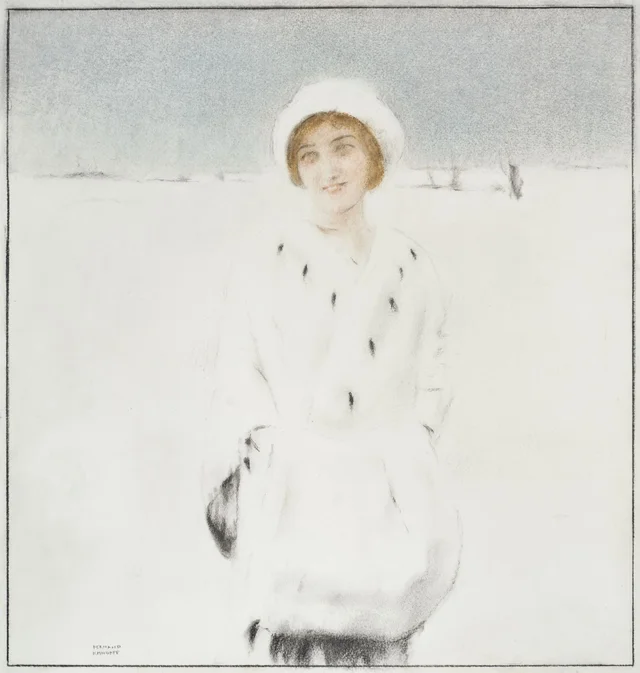 O Arminho branco, Fernand Khnopff
