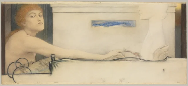 A Oferenda, Fernand Khnopff