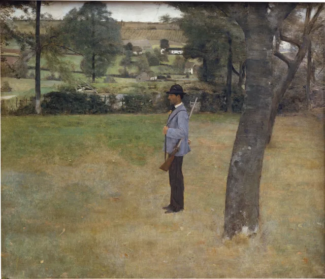 O Guarda-caça, Fernand Khnopff