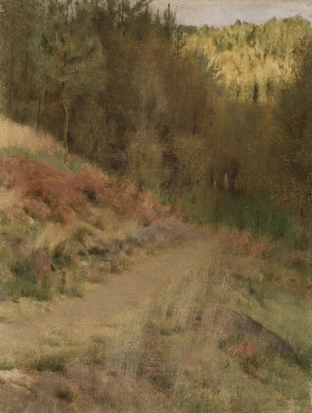 Paisagem em Fosset, Fernand Khnopff