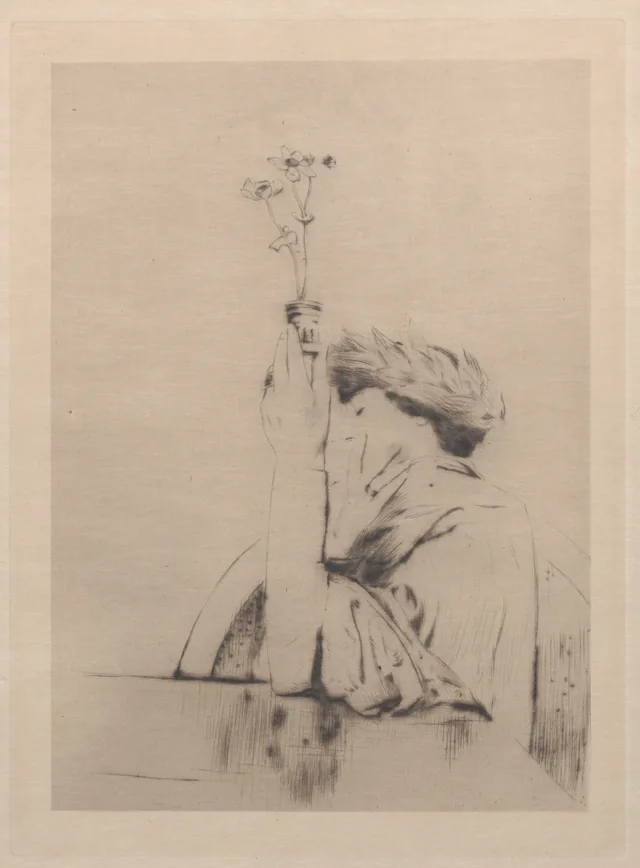 Uma oferenda, Fernand Khnopff