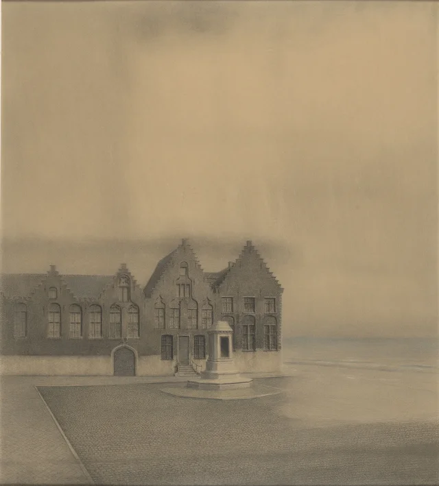 Uma cidade abandonada, Fernand Khnopff
