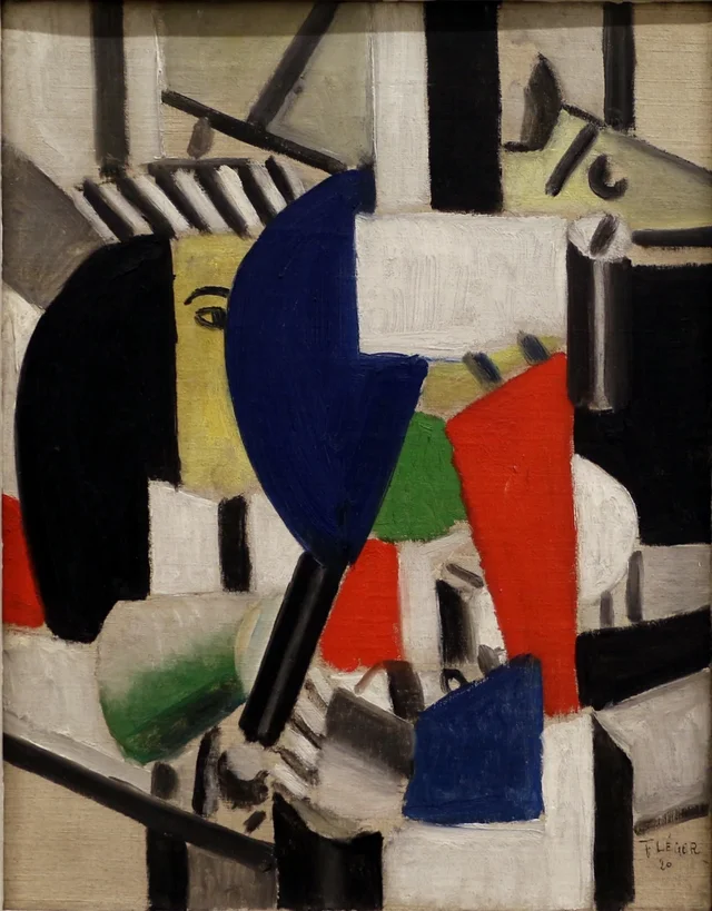 Femme au miroir, Fernand Léger