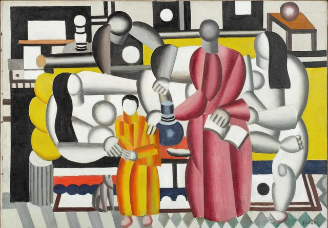 Mujeres en un interior, Fernand Léger