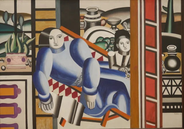 Woman and Child (Mother and Child), Fernand Léger