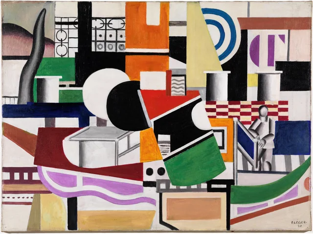 The Tugboat Bridge, Fernand Léger