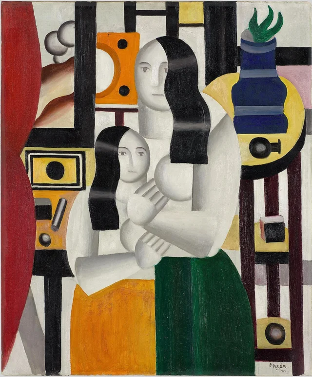 Two Women Standing, Fernand Léger