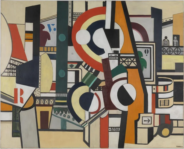 The Disks in the City, Fernand Léger