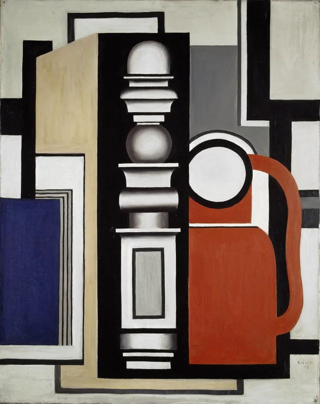 Still Life (Composition with Post), Fernand Léger