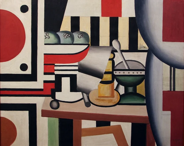 Fruit bowl with pears, Fernand Léger