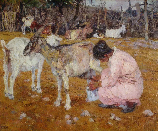 O Curral das cabras, Fernando Fader