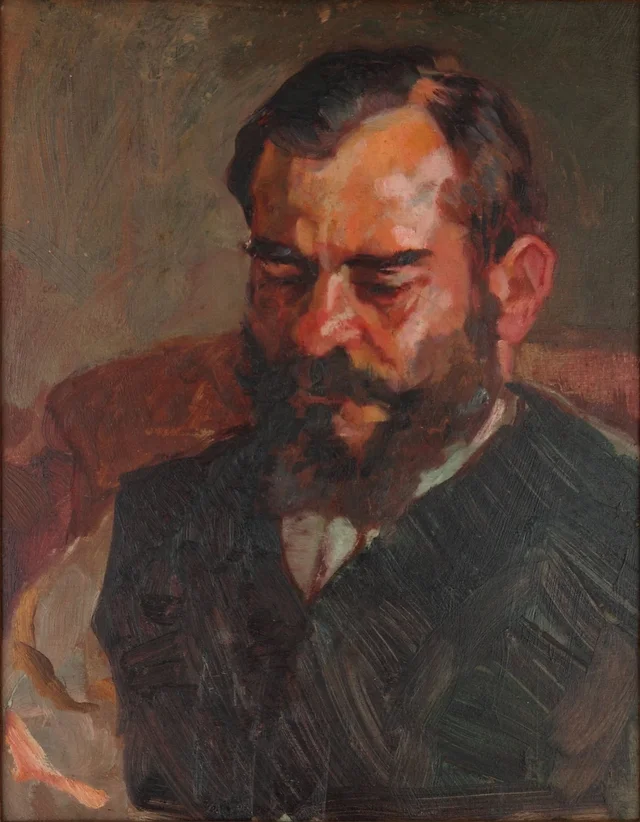 Retrato de Víctor Torrini, Fernando Fader