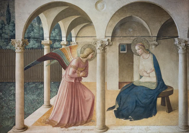 L'Annonciation (corridor nord), Fra Angelico
