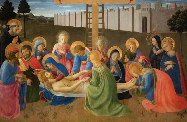 La Déploration du Christ mort, Fra Angelico