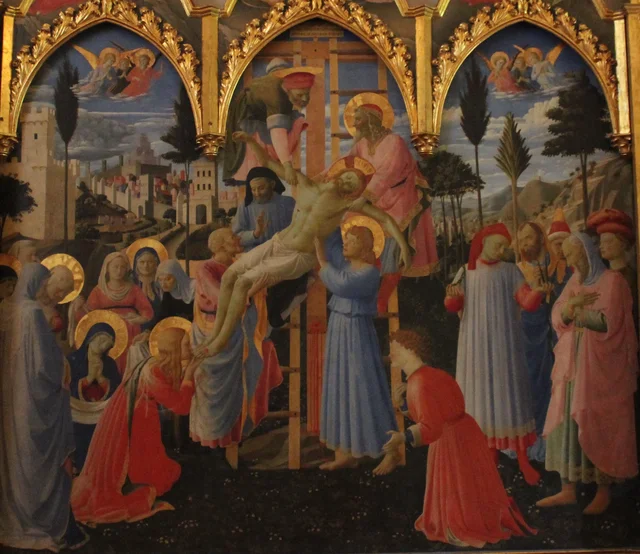 A Descida da Cruz (retábulo de Santa Trinita)