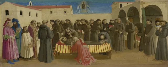 La Messe funèbre de saint François
