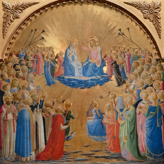 The Coronation of the Virgin, Fra Angelico