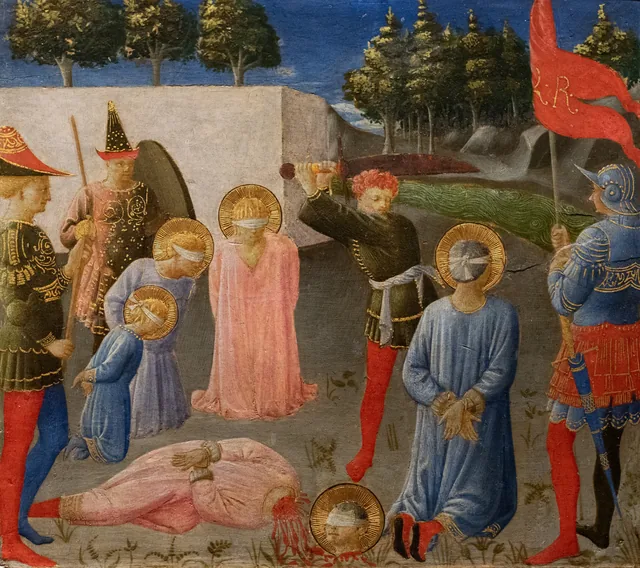 The Martyrdom of Saints Cosmas and Damian, Fra Angelico