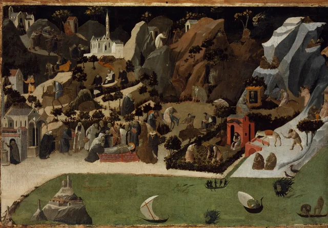 Scènes de la vie des Pères du désert (Thébaïde)