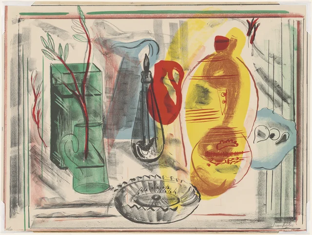 Arranjo de jarros, Frances Hodgkins
