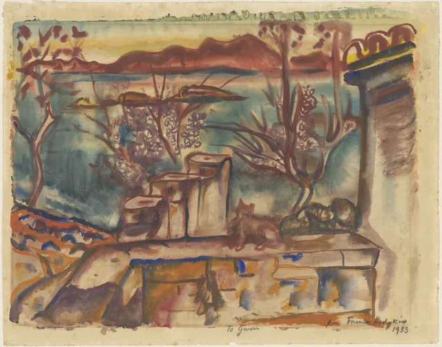 Ibiza, ilhas Baleares, Frances Hodgkins