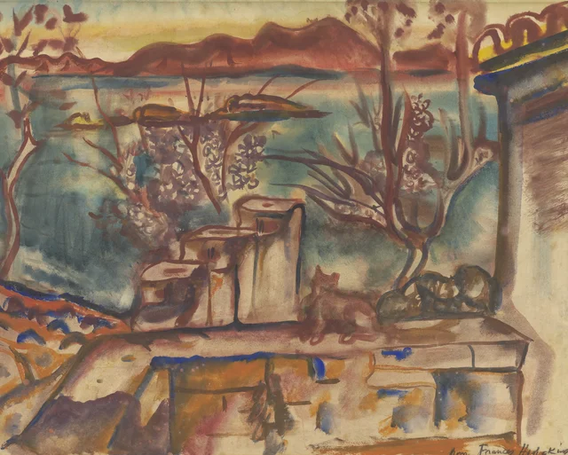 Ibiza, islas Baleares, Frances Hodgkins