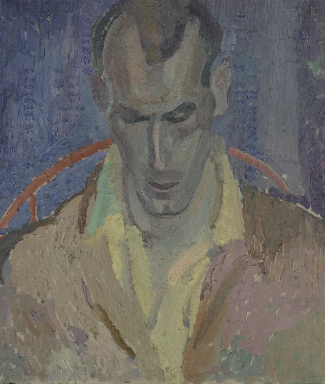 Retrato de Arthur Lett-Haines, Frances Hodgkins