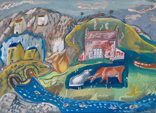Solva (aldeia de pescadores no Pembrokeshire), Frances Hodgkins