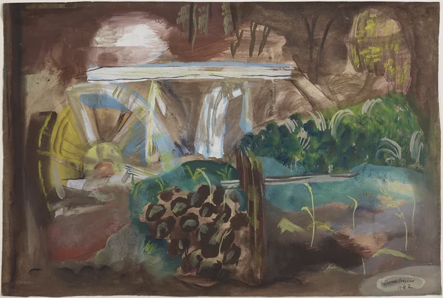 A roda do moinho, Frances Hodgkins