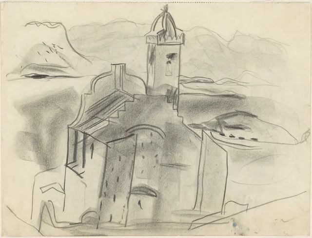 Sem título (Santa Maria de la Neus), Frances Hodgkins