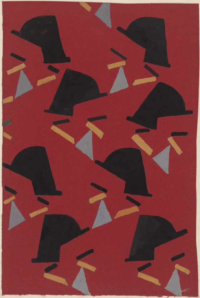 Sem título (desenho têxtil nº II), Frances Hodgkins