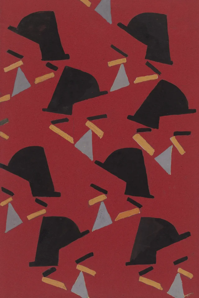 Sin título (diseño textil n.º II), Frances Hodgkins