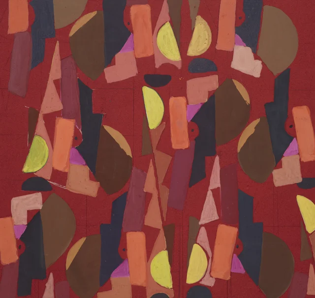 Sin título (diseño textil n.º VI)