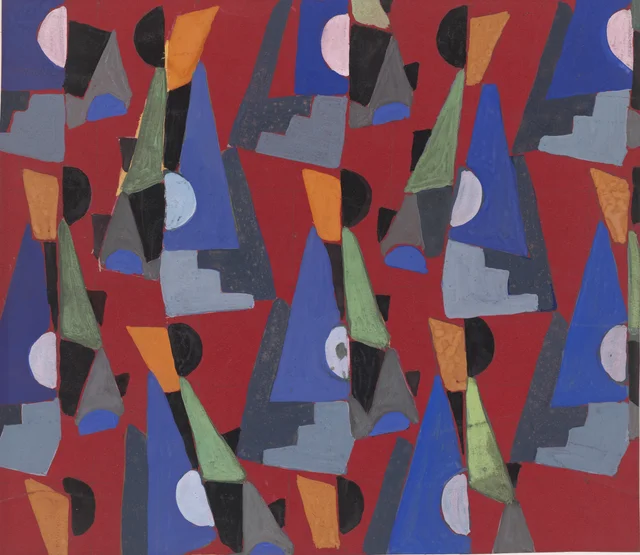 Sin título (diseño textil n.º VIII)