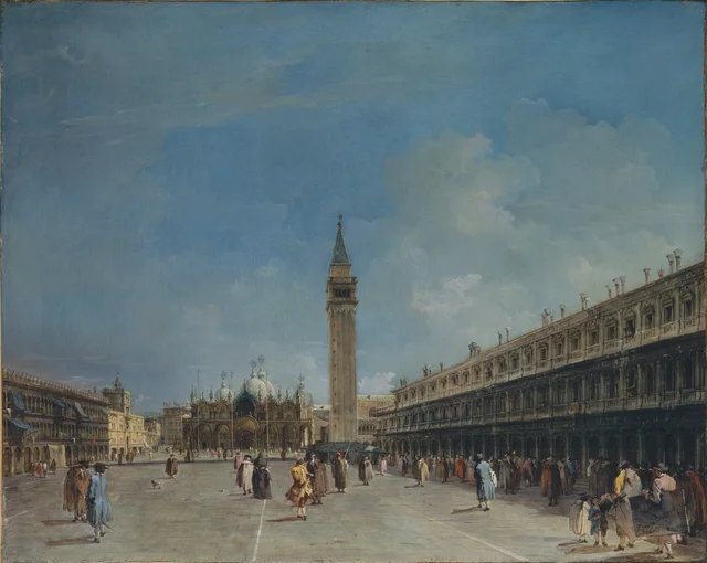Piazza San Marco, Francesco Guardi