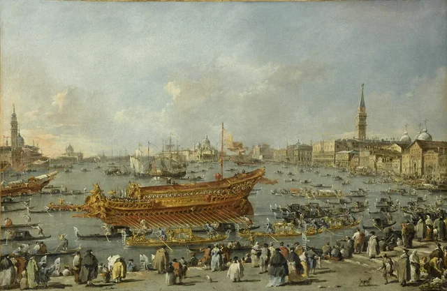 The Departure of the Bucentaur for the Lido on Ascension Day