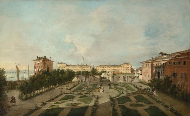 Le Jardin du palais Contarini dal Zaffo