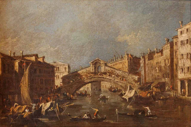 A Ponte do Rialto, em Veneza