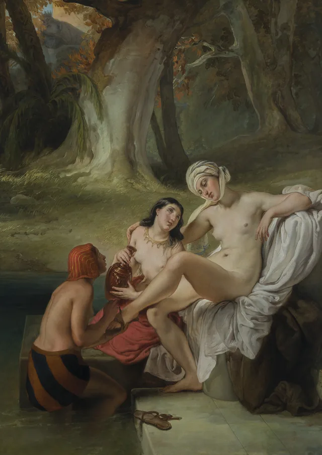 Bathsheba at her bath