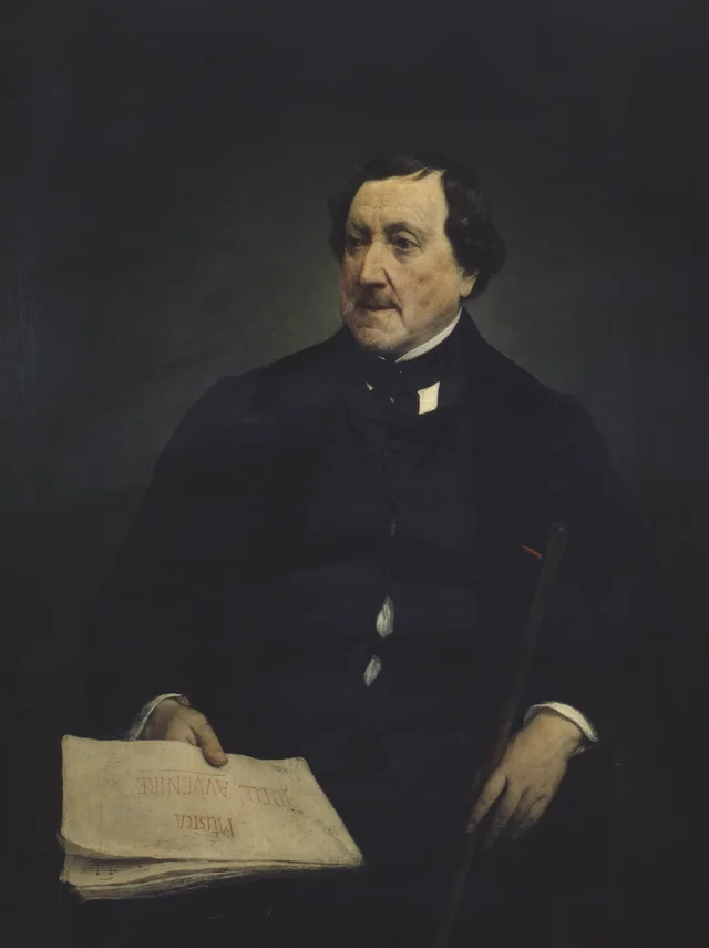 Retrato de Gioacchino Rossini, Francesco Hayez