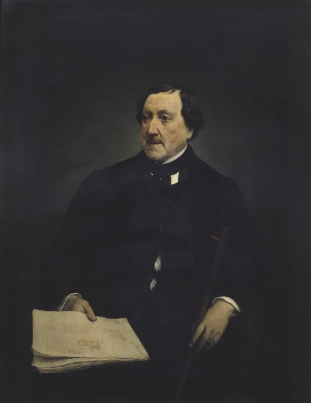 Portrait of Gioacchino Rossini