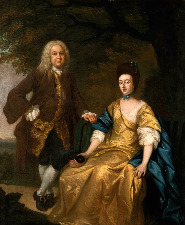 Benjamin Hoadly and His Wife, Francis Hayman