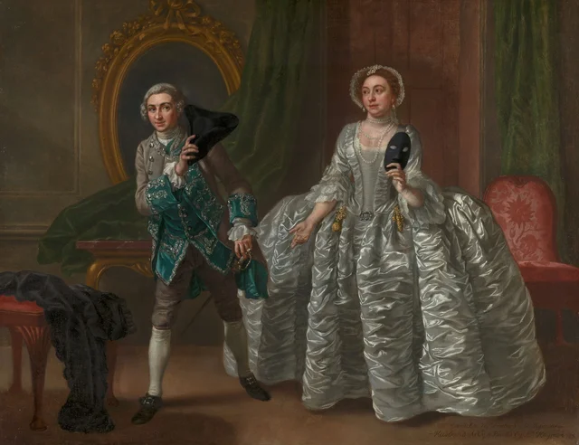 David Garrick y Hannah Pritchard, nacida Vaughan, en «The Suspicious Husband» de Benjamin Hoadly, Francis Hayman