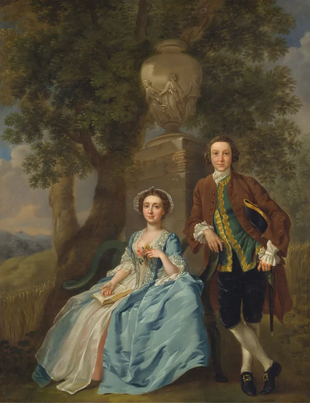 George and Margaret Rogers, Francis Hayman