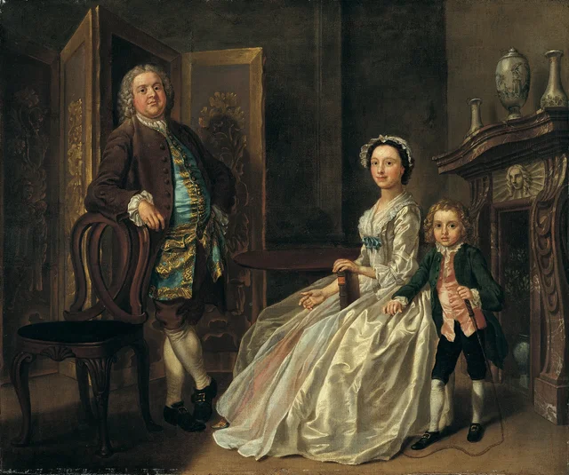 Grosvenor Bedford and Family, Francis Hayman