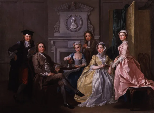 Jonathan Tyers and His Family, Francis Hayman